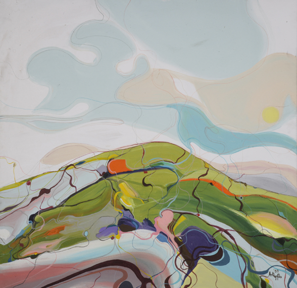 Hillside Landscape by Arto Der Haroutunian