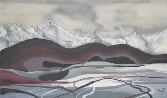 Mountain Chain by Arto Der Haroutunian