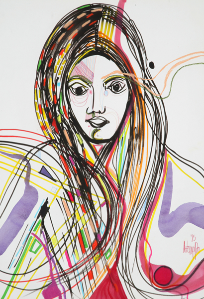 Rainbow Girl by Arto Der Haroutunian