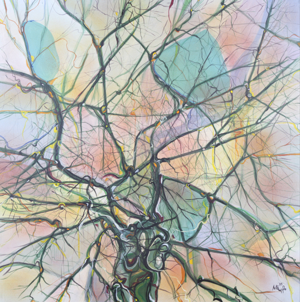 Winter Branches by Arto Der Haroutunian