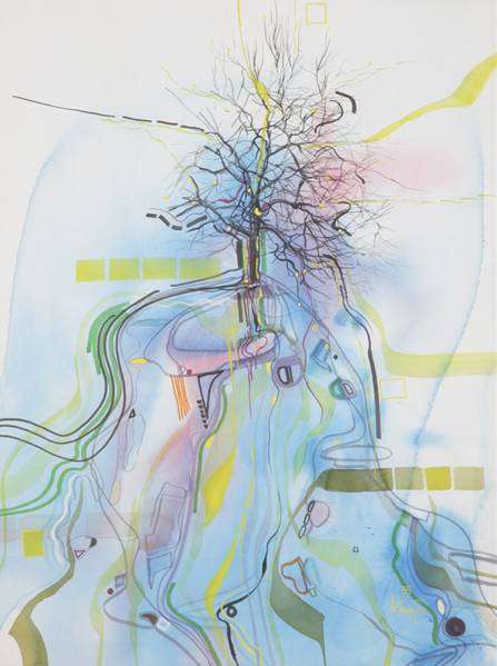 Ethereal Tree by Arto Der Haroutunian