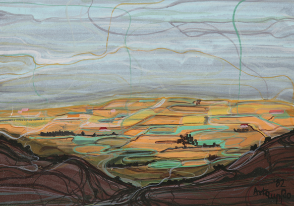 Fields and Farms by Arto Der Haroutunian