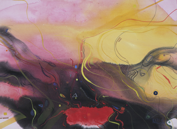 Lava Pool by Arto Der Haroutunian