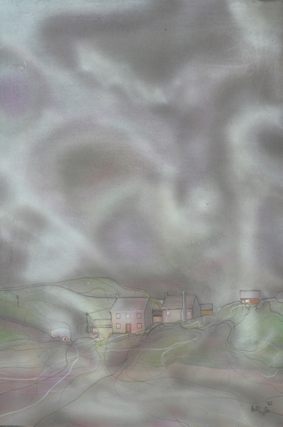 Misty Moorland by Arto Der Haroutunian