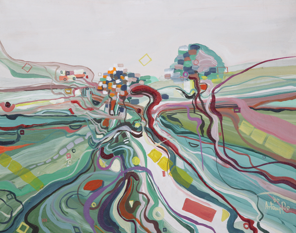 Mountain Path by Arto Der Haroutunian